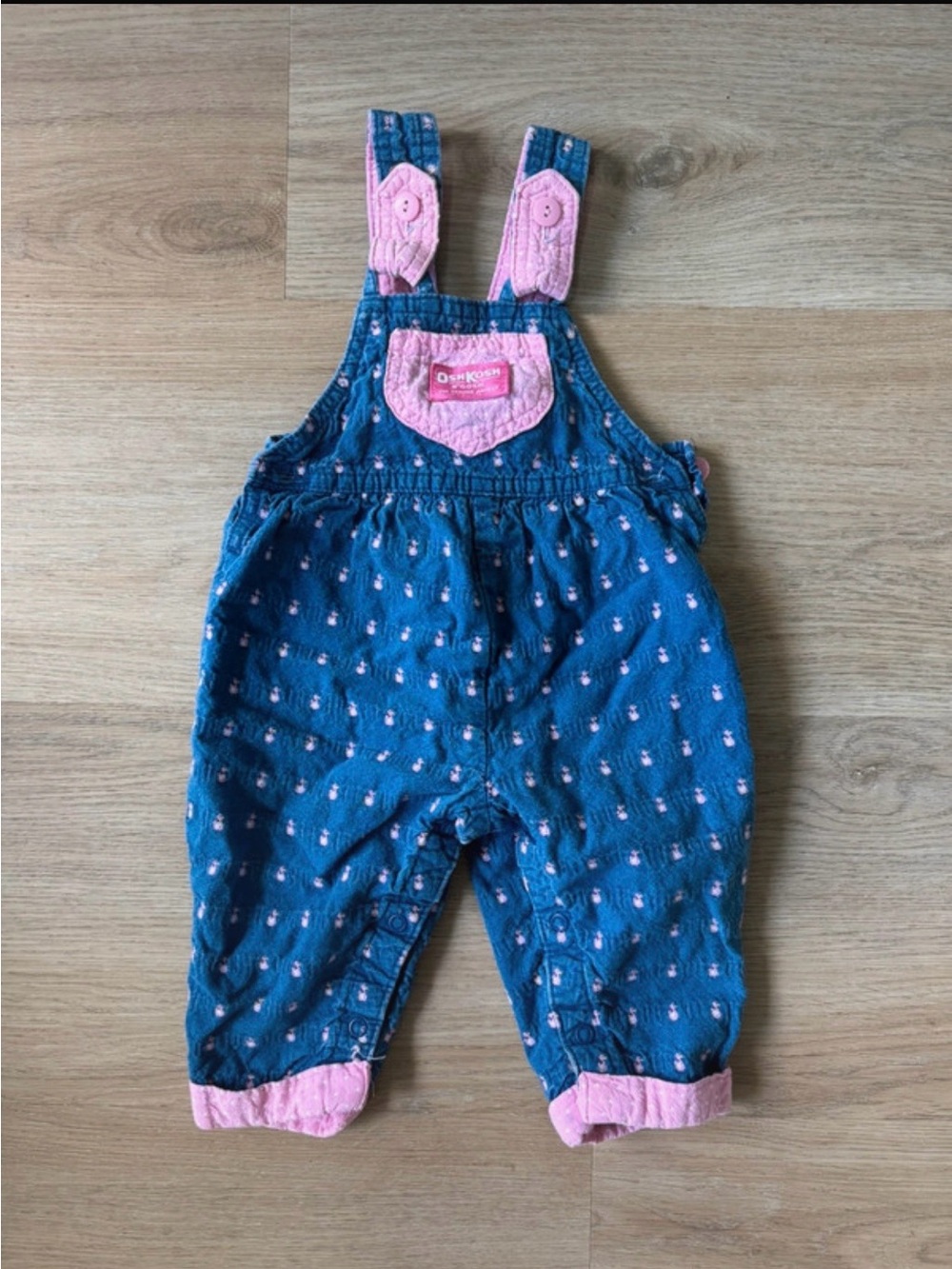 OshKosh B'gosh Vintage Rubber Ducky Overalls
